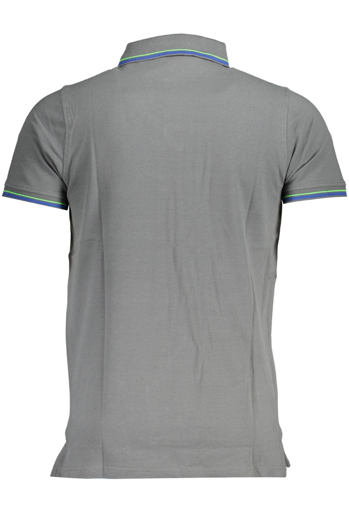 POLO HOMME MANCHES COURTES NORVÈGE 1963 GRIS
