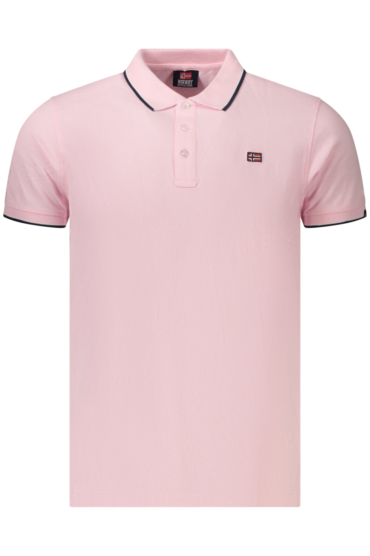 NORWAY 1963 MEN'S SHORT-SLEEVE POLO SHIRT, PINK