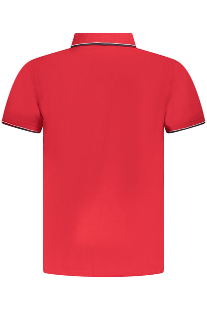 NORWAY 1963 MEN'S SHORT SLEEVE POLO SHIRT RED