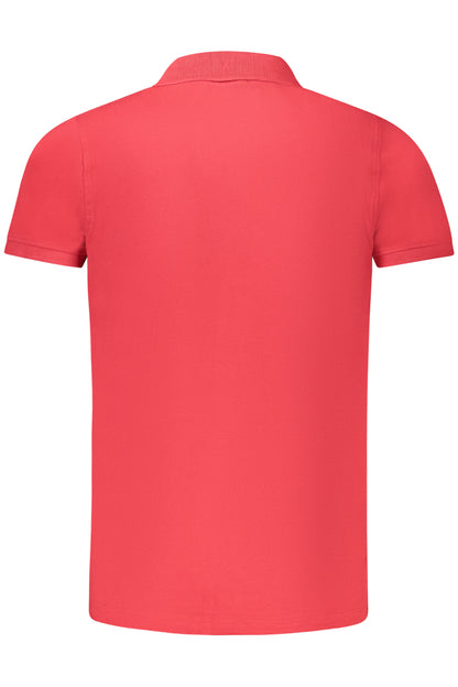 NORWAY 1963 MEN'S SHORT SLEEVE POLO SHIRT RED