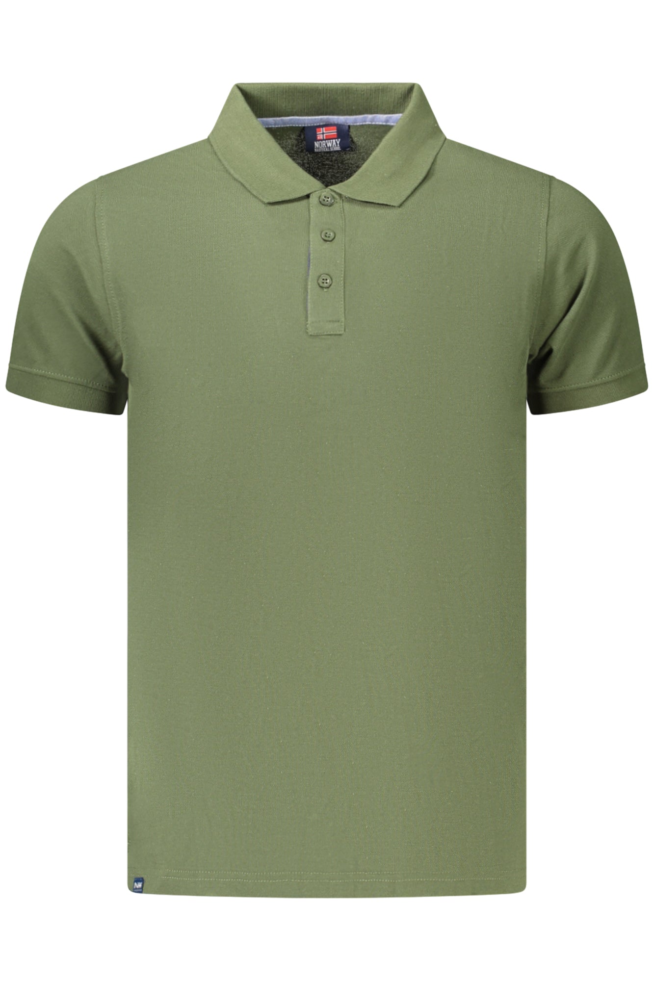 NORWAY 1963 MEN'S SHORT-SLEEVED POLO SHIRT, GREEN
