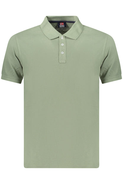 NORWAY 1963 MEN'S SHORT-SLEEVED POLO SHIRT, GREEN