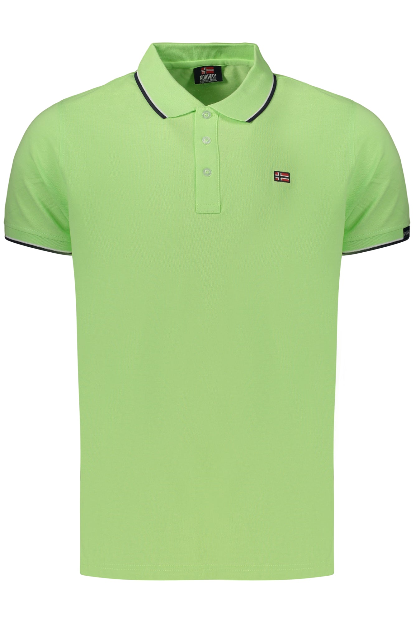 NORWAY 1963 MEN'S SHORT-SLEEVED POLO SHIRT, GREEN