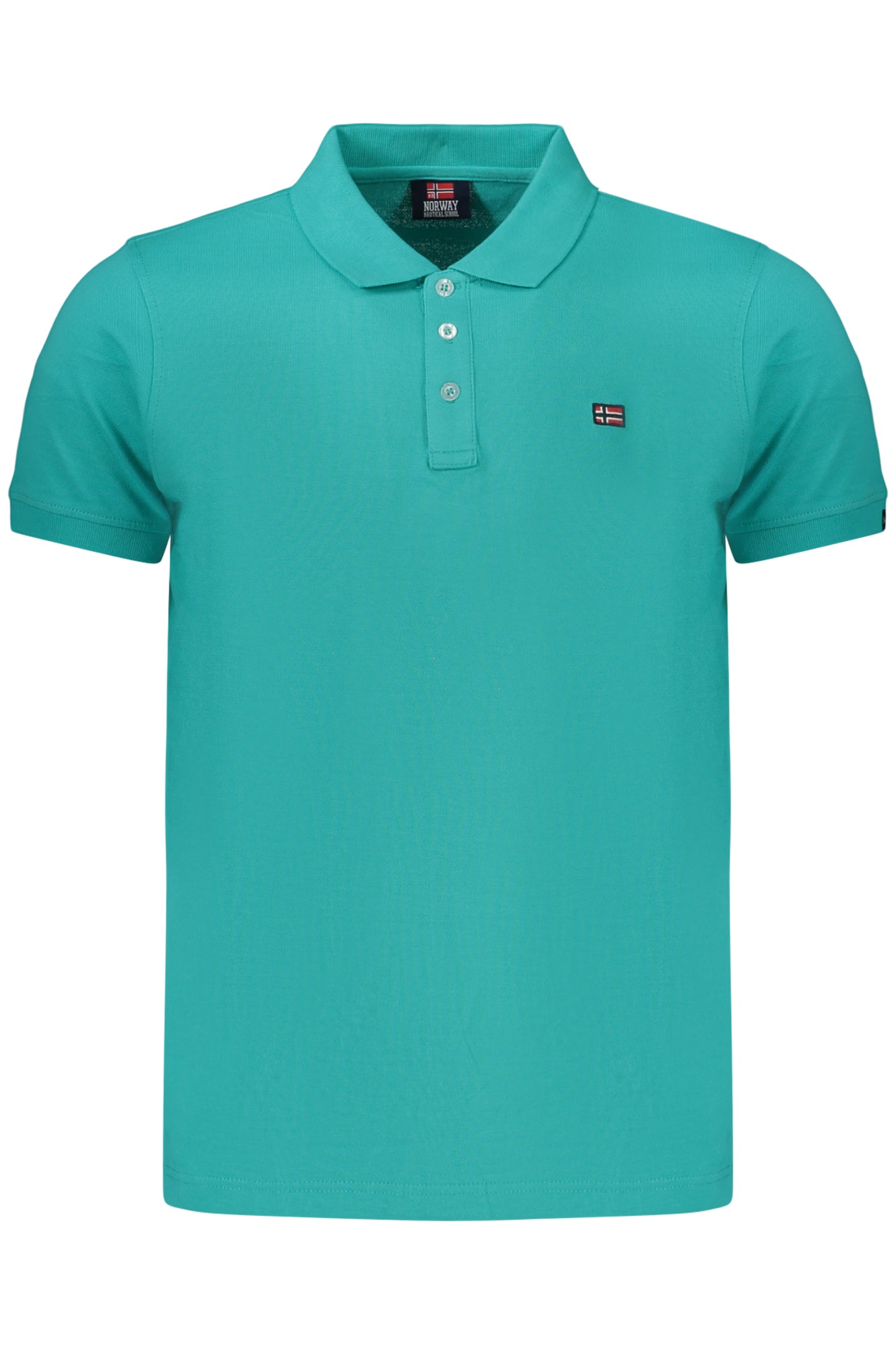 NORWAY 1963 MEN'S SHORT-SLEEVED POLO SHIRT, GREEN
