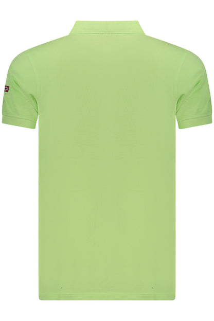 NORWAY 1963 MEN'S SHORT-SLEEVED POLO SHIRT, GREEN