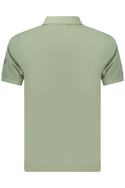 NORWAY 1963 MEN'S SHORT-SLEEVED POLO SHIRT, GREEN