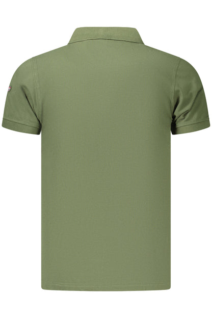 NORWAY 1963 MEN'S SHORT-SLEEVED POLO SHIRT, GREEN