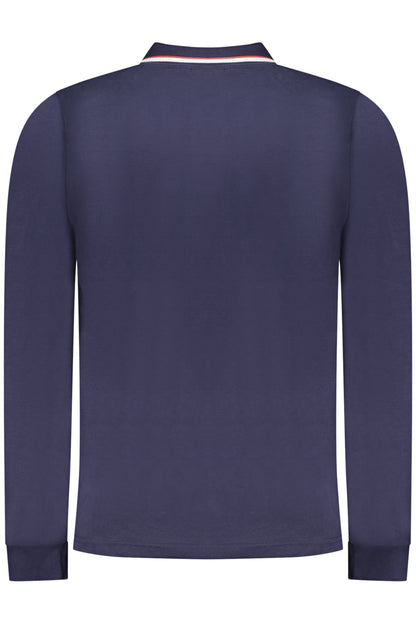 NORWAY 1963 MEN'S LONG-SLEEVED POLO SHIRT, BLUE