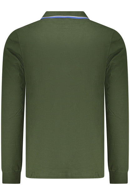 NORWAY 1963 MEN'S LONG-SLEEVED POLO SHIRT, GREEN