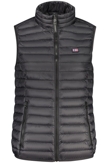 NORWAY 1963 WOMEN'S BLACK SLEEVELESS JACKET