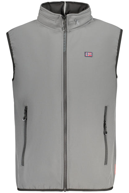 NORWAY 1963 MEN'S GRAY SLEEVELESS JACKET