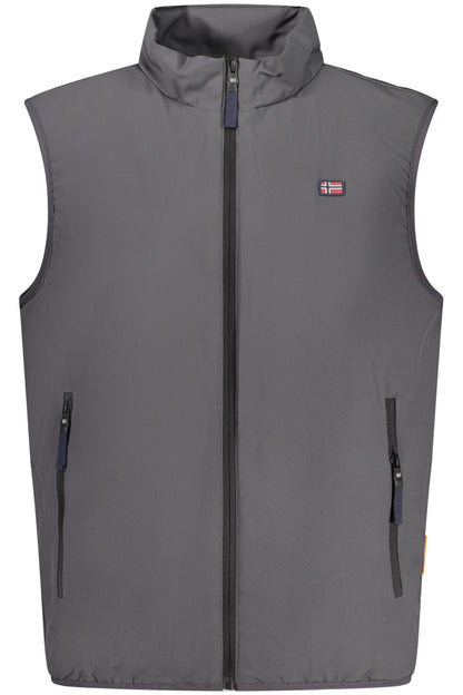 NORWAY 1963 MEN'S GRAY SLEEVELESS JACKET