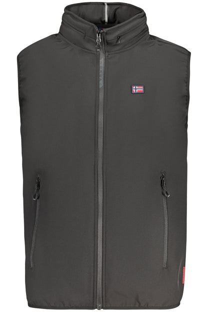 NORWAY 1963 MEN'S BLACK SLEEVELESS JACKET