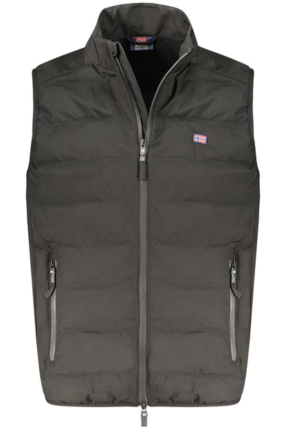 NORWAY 1963 MEN'S BLACK SLEEVELESS JACKET