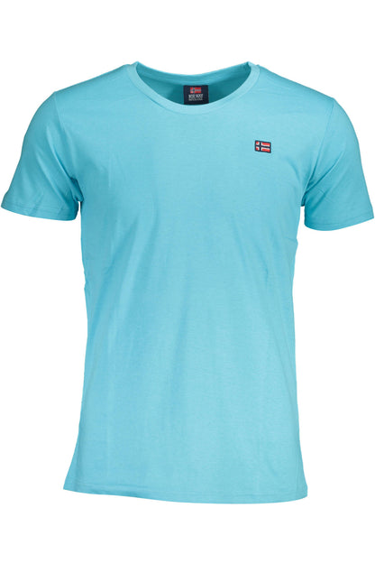 NORWAY 1963 MEN'S SHORT SLEEVE T-SHIRT BLUE