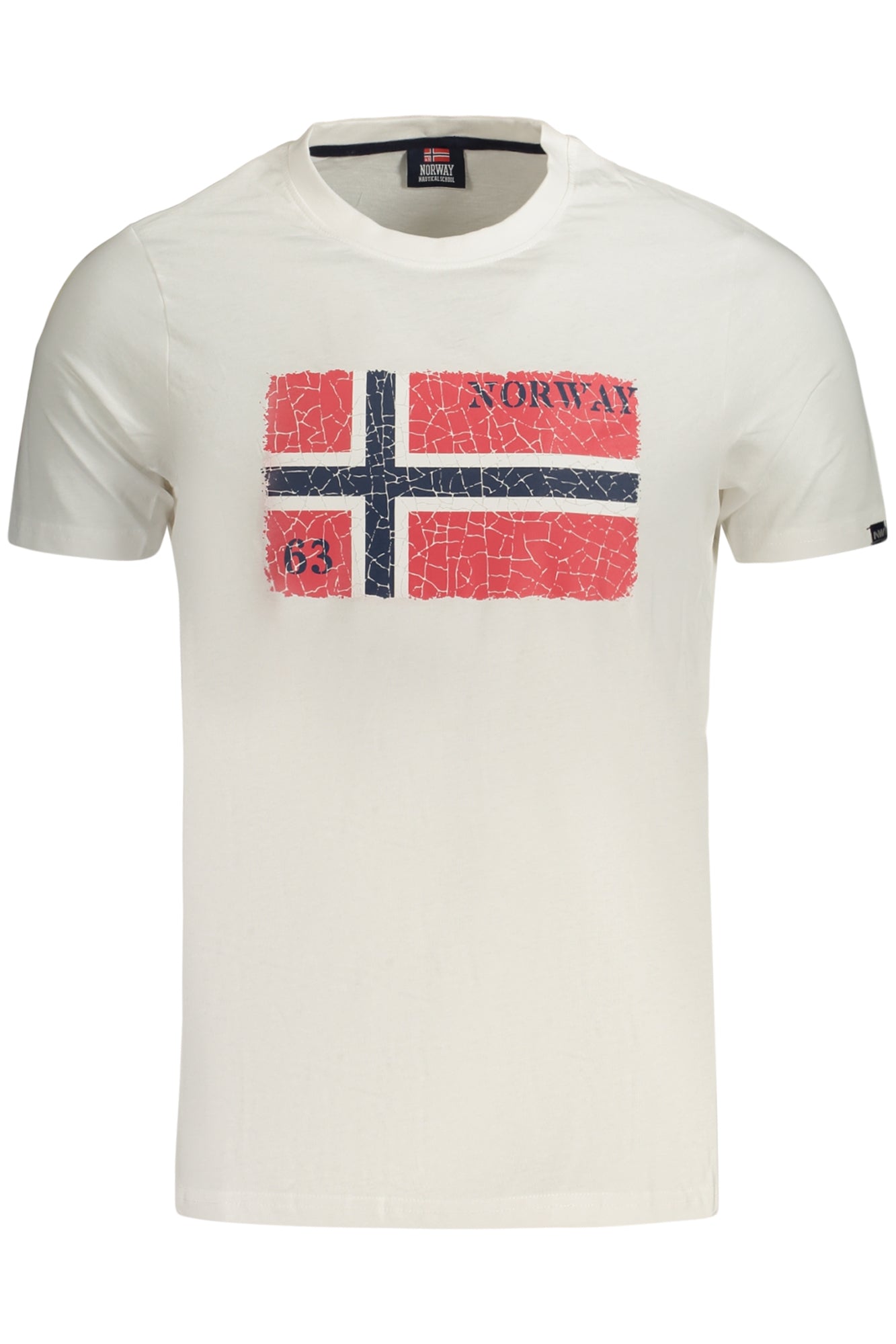 NORWAY 1963 MEN'S SHORT-SLEEVE T-SHIRT WHITE