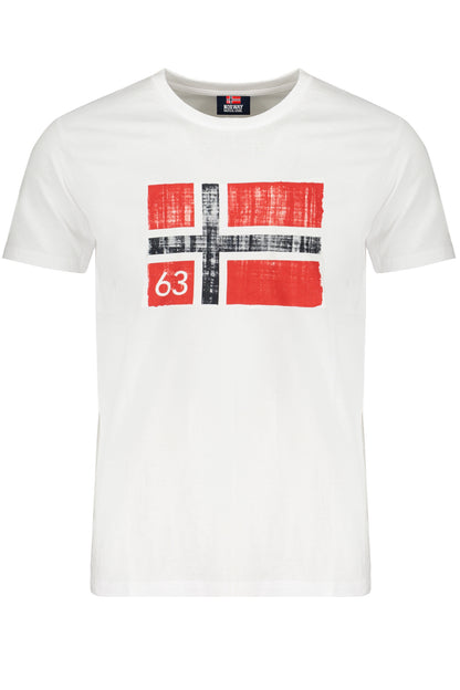 NORWAY 1963 MEN'S WHITE SHORT SLEEVE T-SHIRT