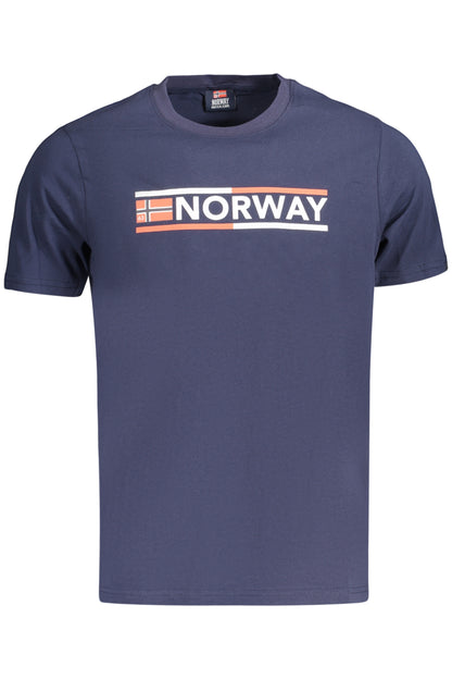 NORWAY 1963 MEN'S SHORT-SLEEVE T-SHIRT BLUE