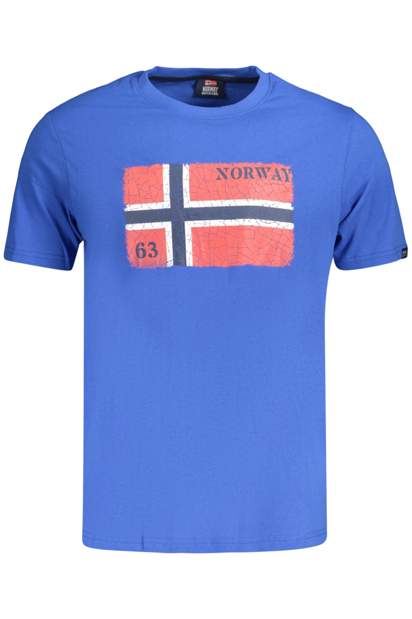NORWAY 1963 MEN'S SHORT-SLEEVE T-SHIRT BLUE