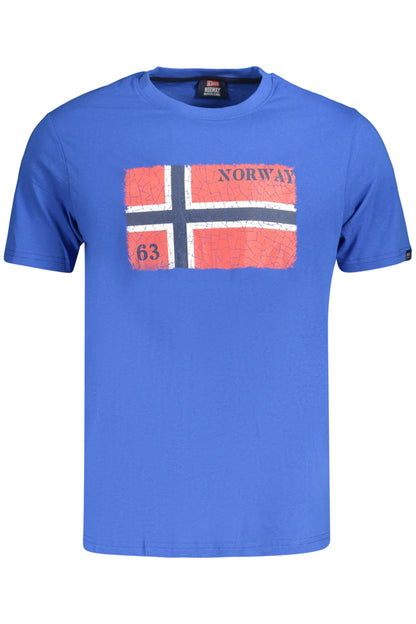 NORWAY 1963 MEN'S SHORT-SLEEVE T-SHIRT BLUE