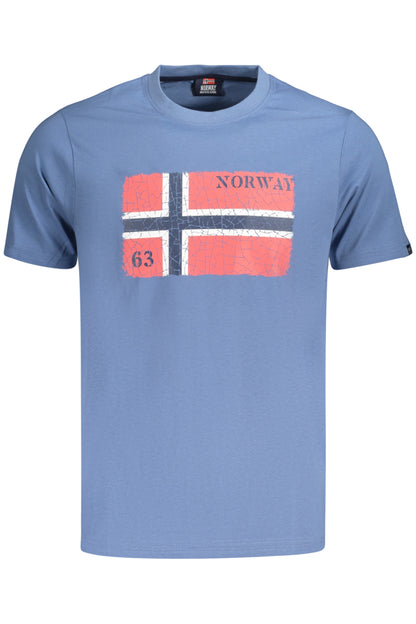 NORWAY 1963 MEN'S SHORT-SLEEVE T-SHIRT BLUE