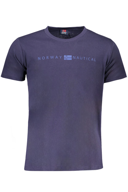 NORWAY 1963 MEN'S SHORT SLEEVE T-SHIRT BLUE
