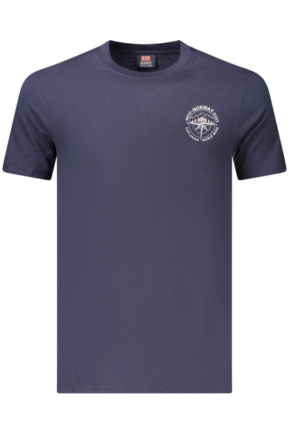 NORWAY 1963 MEN'S SHORT SLEEVE T-SHIRT BLUE