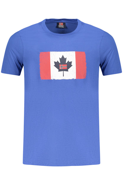 NORWAY 1963 MEN'S SHORT SLEEVE T-SHIRT BLUE