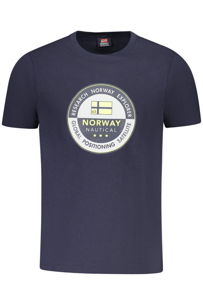 NORWAY 1963 MEN'S SHORT SLEEVE T-SHIRT BLUE
