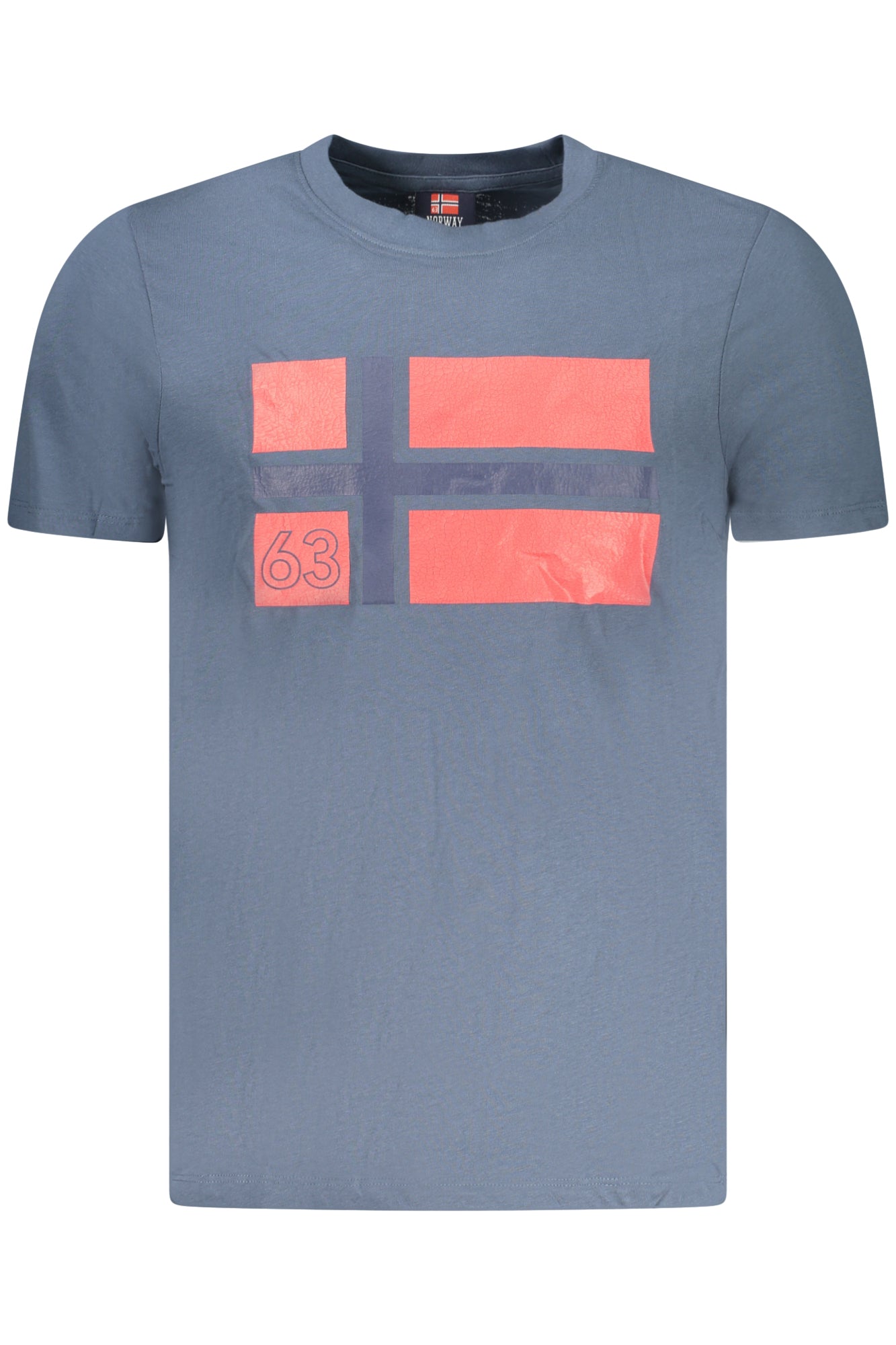 NORWAY 1963 MEN'S SHORT-SLEEVE T-SHIRT BLUE