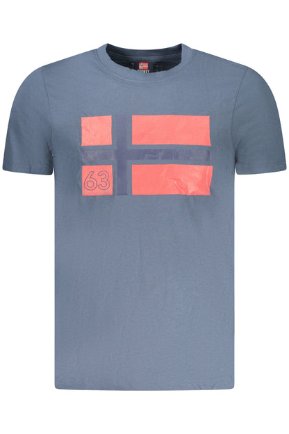 NORWAY 1963 MEN'S SHORT-SLEEVE T-SHIRT BLUE