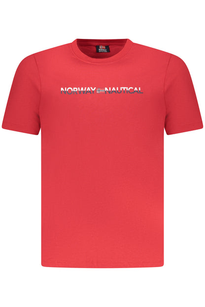 NORWAY 1963 MEN'S SHORT SLEEVE T-SHIRT RED