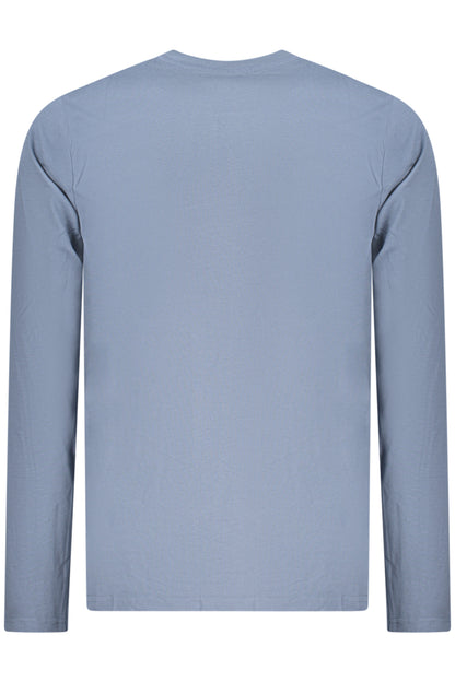 T-SHIRT À MANCHES LONGUES HOMME NORVÈGE 1963, BLEU