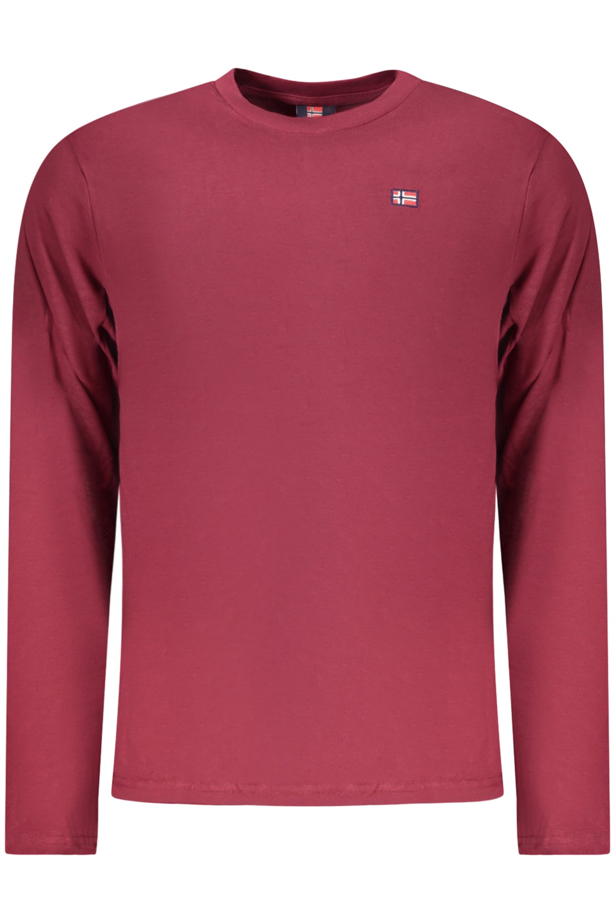 T-SHIRT À MANCHES LONGUES HOMME NORVÈGE 1963, ROUGE