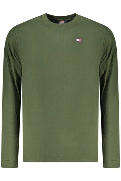 T-SHIRT À MANCHES LONGUES HOMME NORVÈGE 1963 VERT