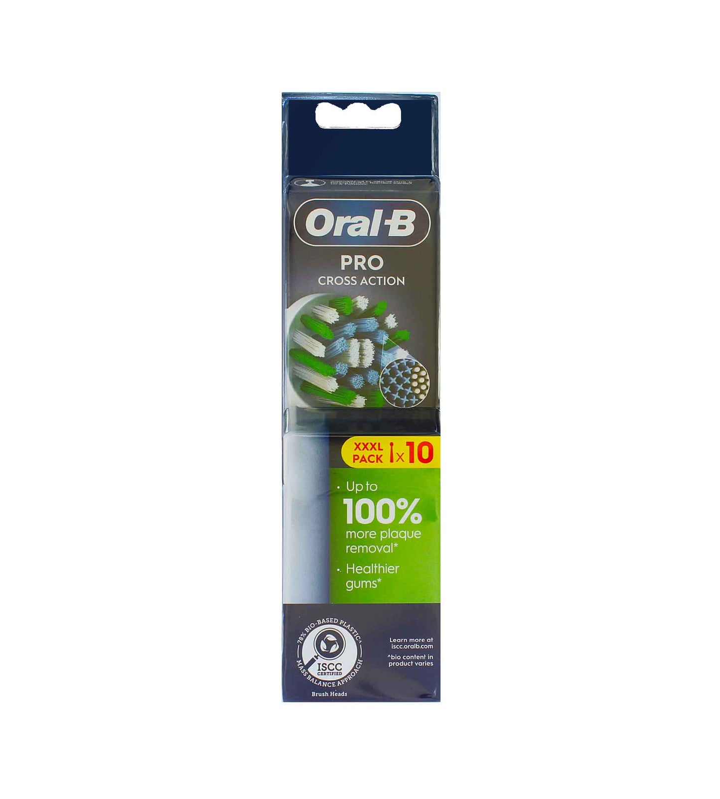 Oral-B Pro Cross Action Replacement Toothbrush Heads 10pcs