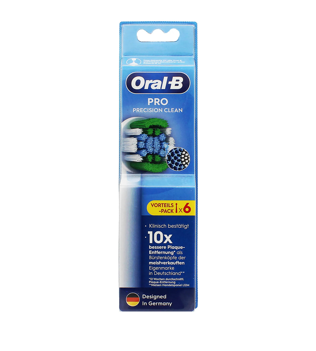 Oral-B Pro Precision Clean Toothbrush Heads 6pcs