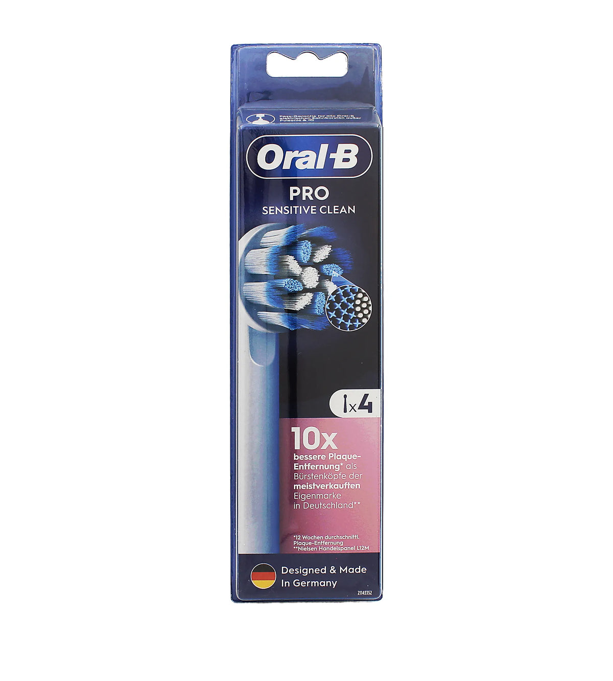 Oral-B Pro Sensitive Clean Toothbrush Heads 4pcs