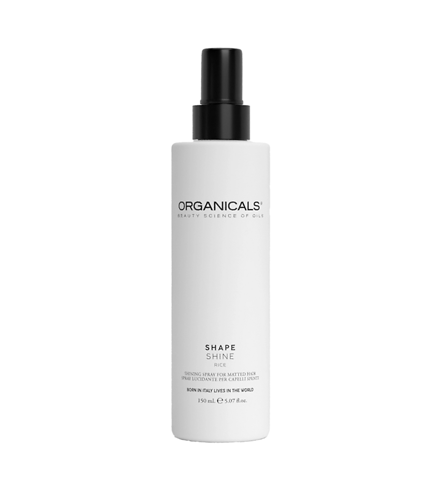 Organicals SHAPE Shine Spray Rice 150ml