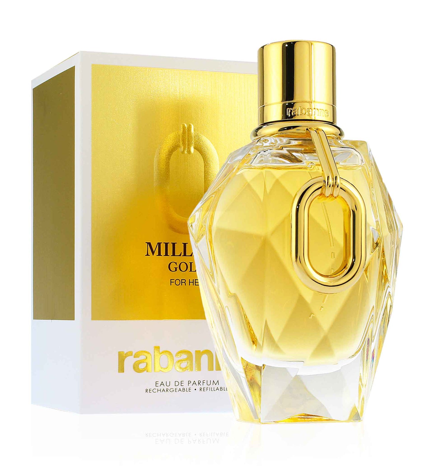 Paco Rabanne Million Gold pour elle Eau De Parfum 50ml Rechargeable