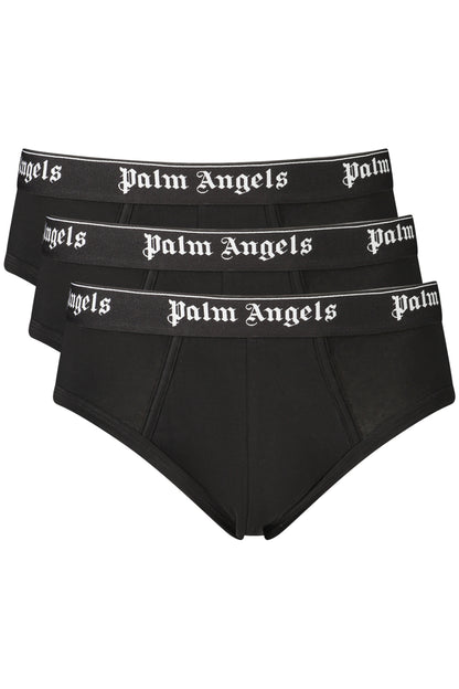 PALM ANGELS MEN'S BLACK BRIEFS