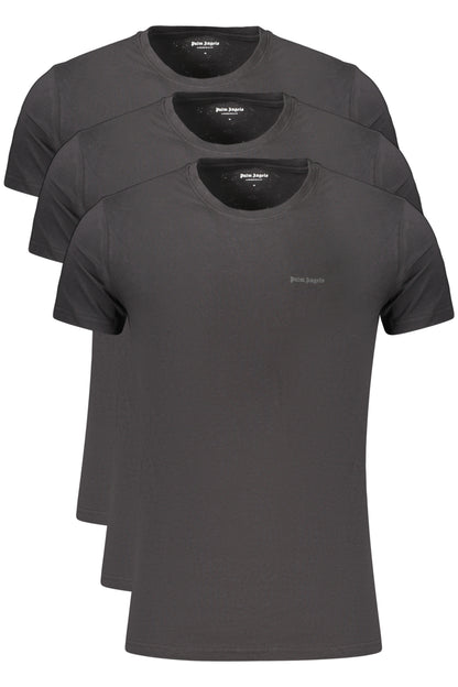 PALM ANGELS MEN'S BLACK OUTFIT T-SHIRT