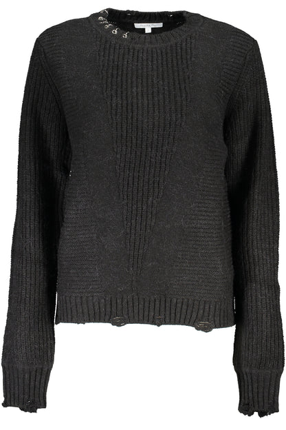 PATRIZIA PEPE WOMEN'S BLACK SWEATER