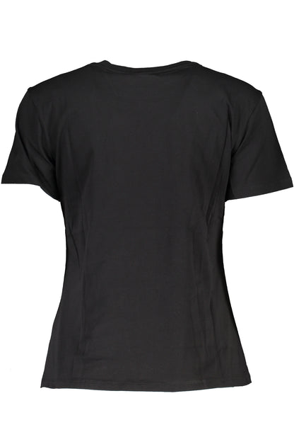 PATRIZIA PEPE WOMEN'S SHORT SLEEVE T-SHIRT BLACK