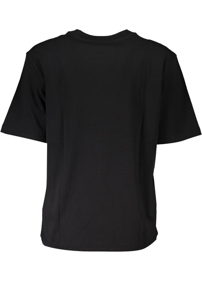 PATRIZIA PEPE WOMEN'S SHORT SLEEVE T-SHIRT BLACK