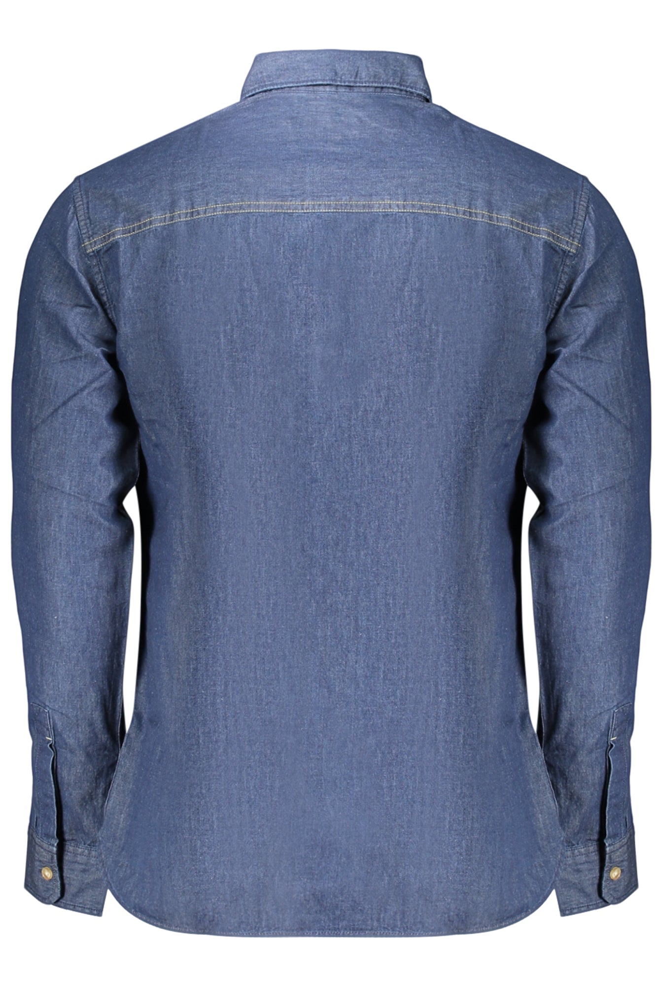 PEPE JEANS MEN'S LONG-SLEEVED SHIRT, BLUE