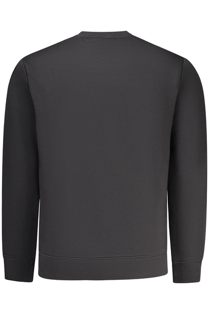PEPE JEANS MEN'S BLACK ZIP-UP SWEATSHIRT