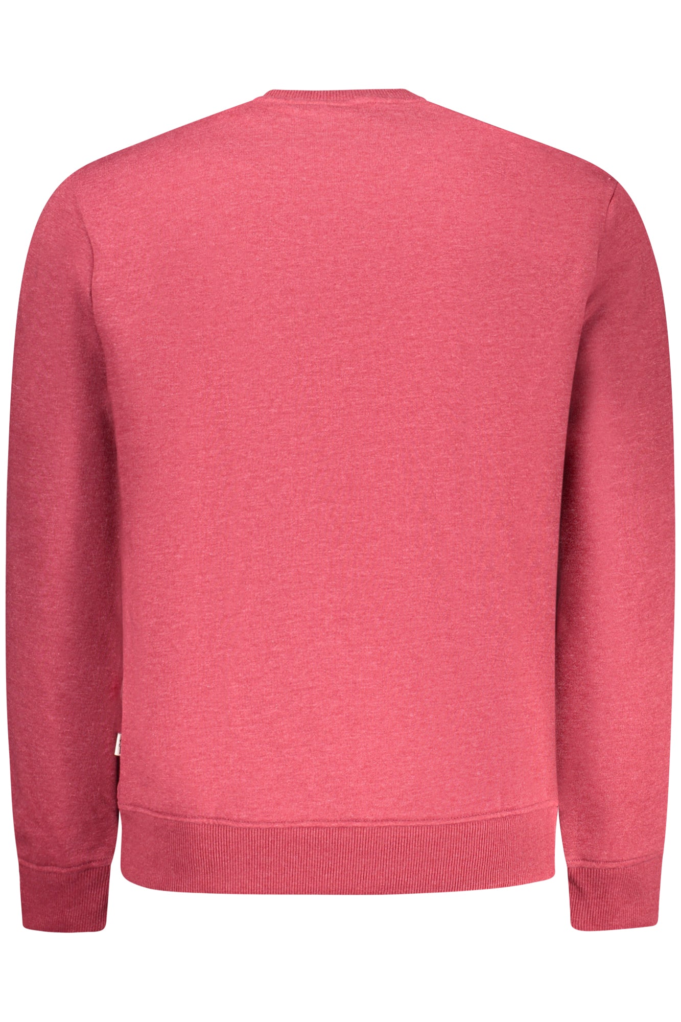 PEPE JEANS MEN'S RED ZIP-UP SWEATSHIRT