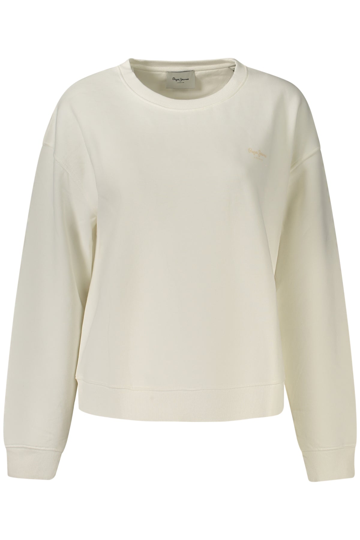 SWEAT-SHIRT BLANC À FERMETURE ÉCLAIR PEPE JEANS POUR FEMME