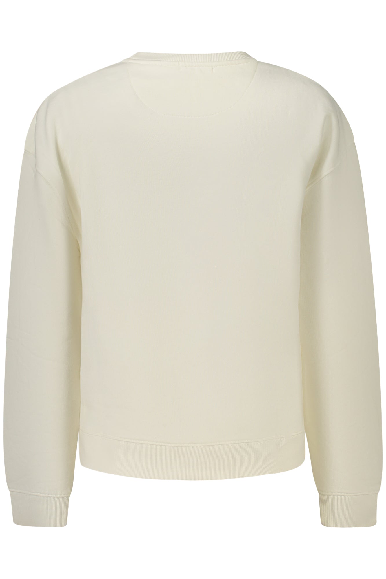 PEPE JEANS WOMEN'S WHITE ZIP-UP SWEATSHIRT